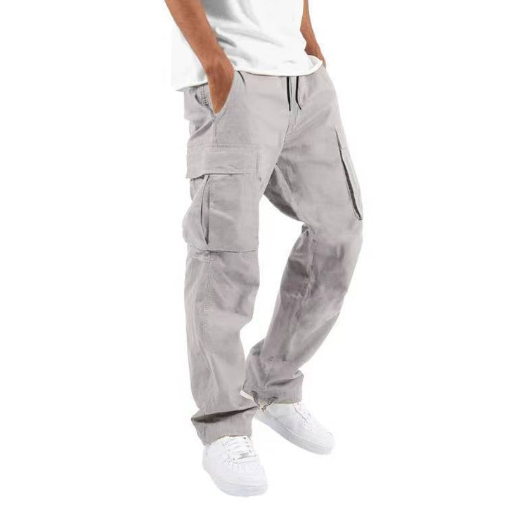 Herren Cargo-Hose mit praktischen Seitentaschen und lässigem Schnitt Drune