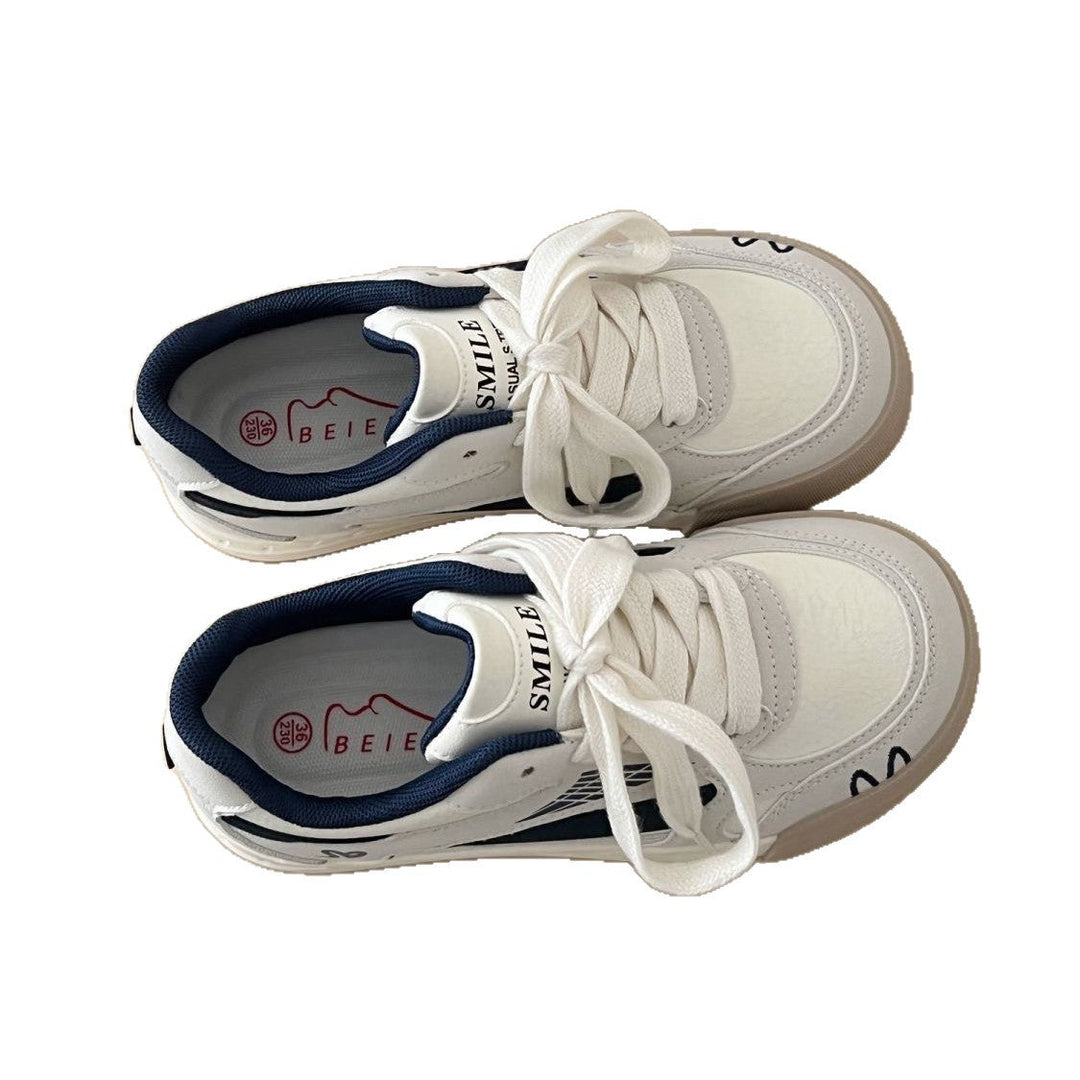 Damen Sportliche Sneaker mit atmungsaktiven Netzdetails Drune