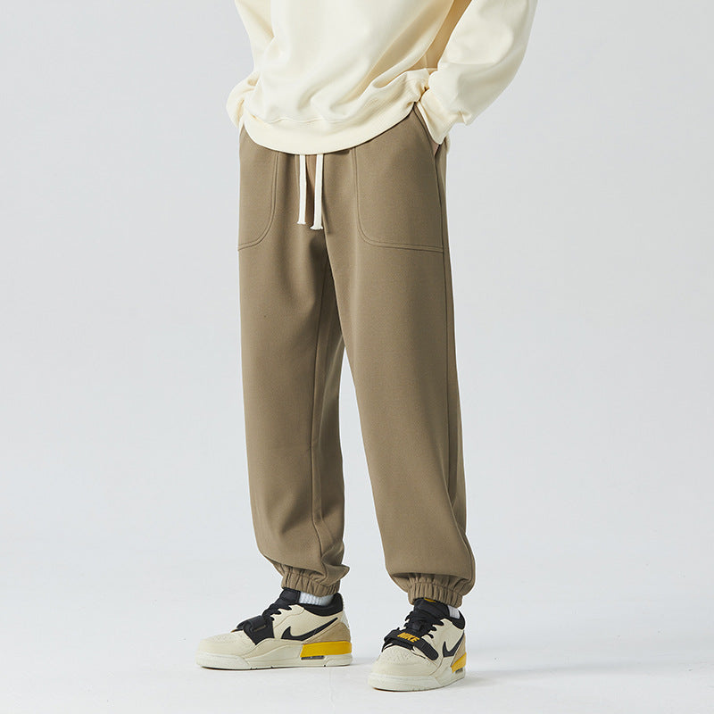 Herren Relaxed-Jogger mit elastischem Bund und abnehmbarem Teddyfutter Drune