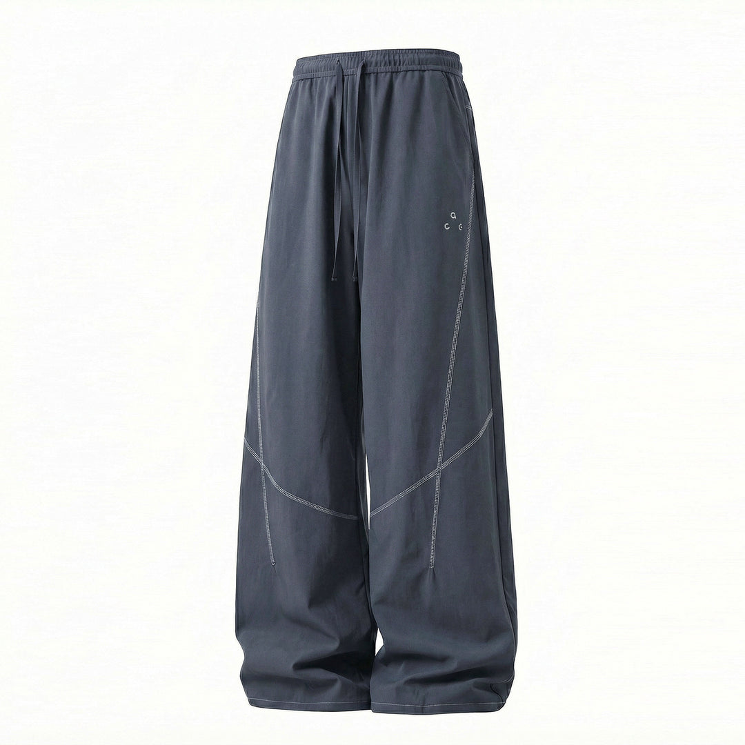 Unisex Weite technische Ballonhose mit elastischem Bund und Tunnelzug Drune