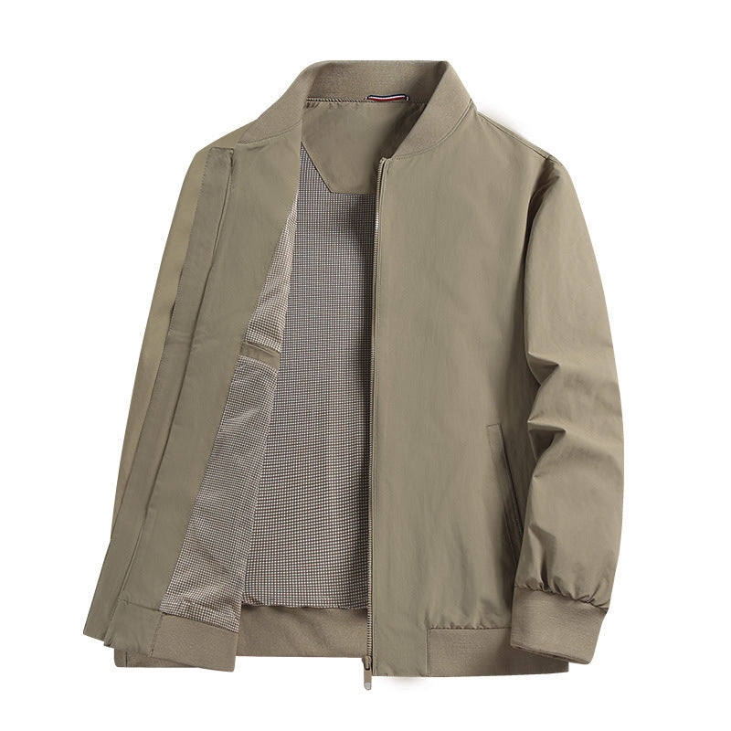 Herren Leichte Übergangsjacke mit Stehkragen Drune