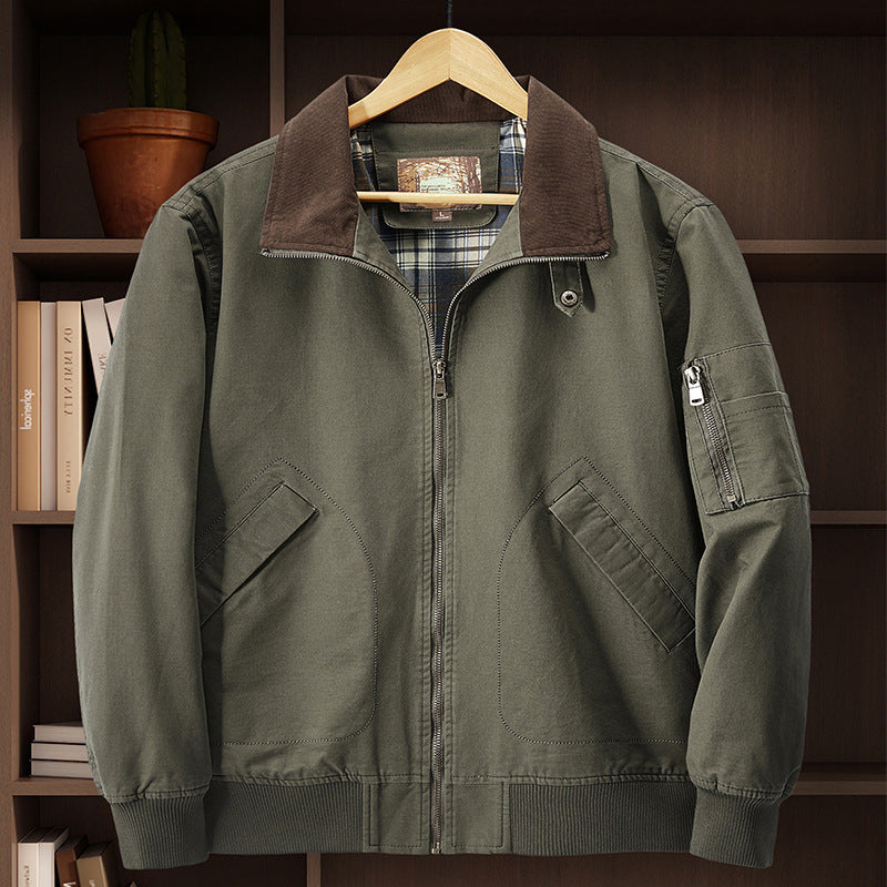 Herren Cordkragen-Fieldjacke Drune