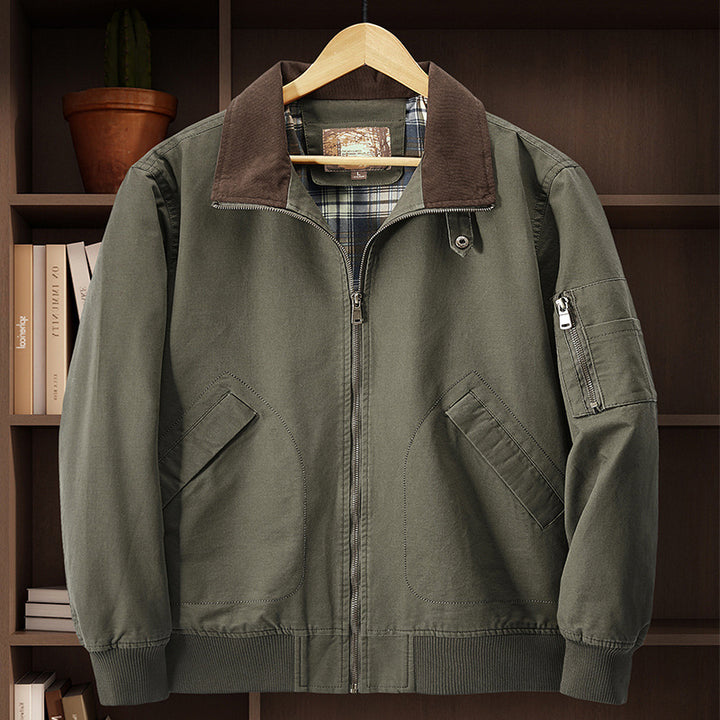 Herren Cordkragen-Fieldjacke Drune