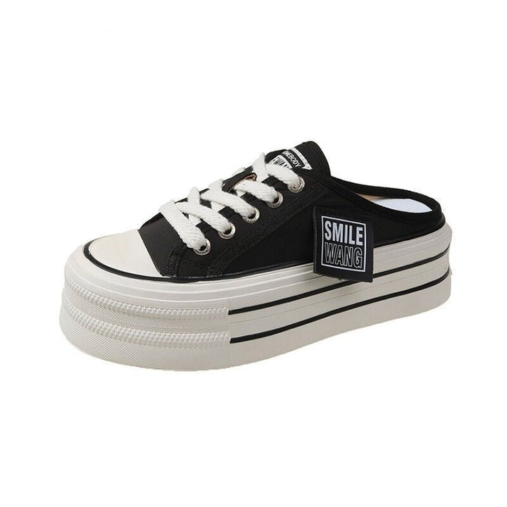 Damen Lässige Canvas-Sneaker mit strapazierfähigem Obermaterial und unverwechselbarem Design Drune