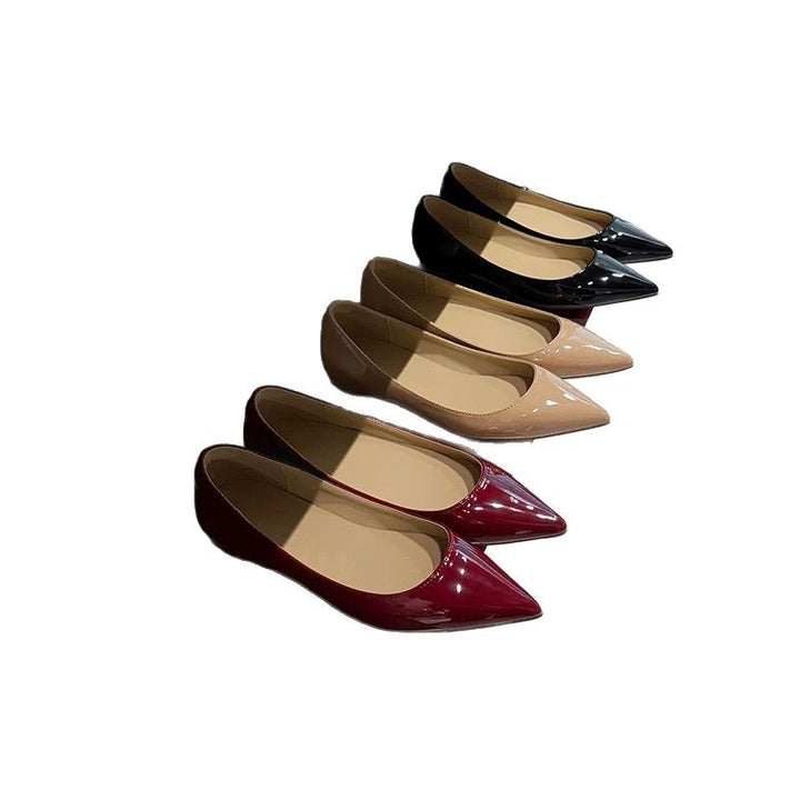 Damen elegante spitze Ballerinas Drune