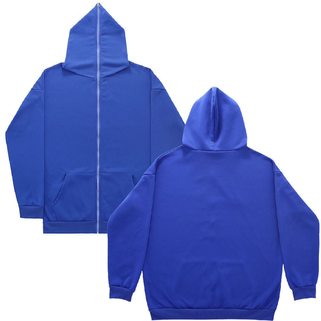 Damen Freizeit Hoodie mit Reißverschluss und praktischen Seitentaschen Drune