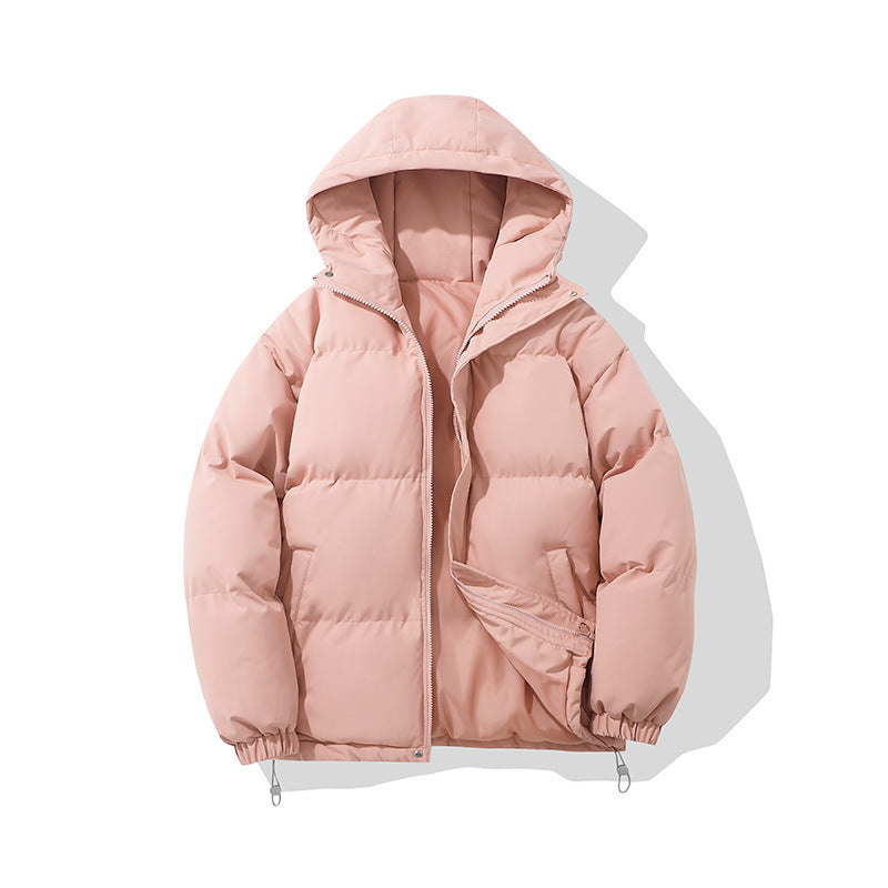 Herren hochisolierte Stepp-Kapuzenjacke mit synthetischer Thermofüllung, winddichter Außenhülle und verstellbarem Kordelzugsaum Drune