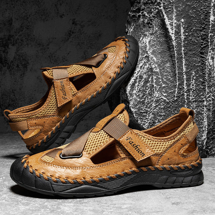 Damen Atmungsaktive Outdoor-Sandalen mit verstellbaren Riemen Drune