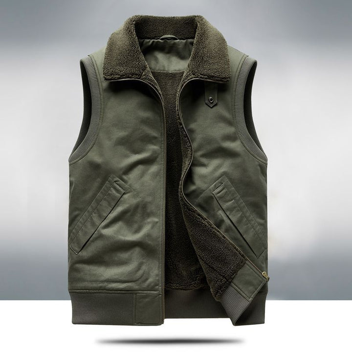 Herren Fleece gefütterte Outdoor-Weste Drune