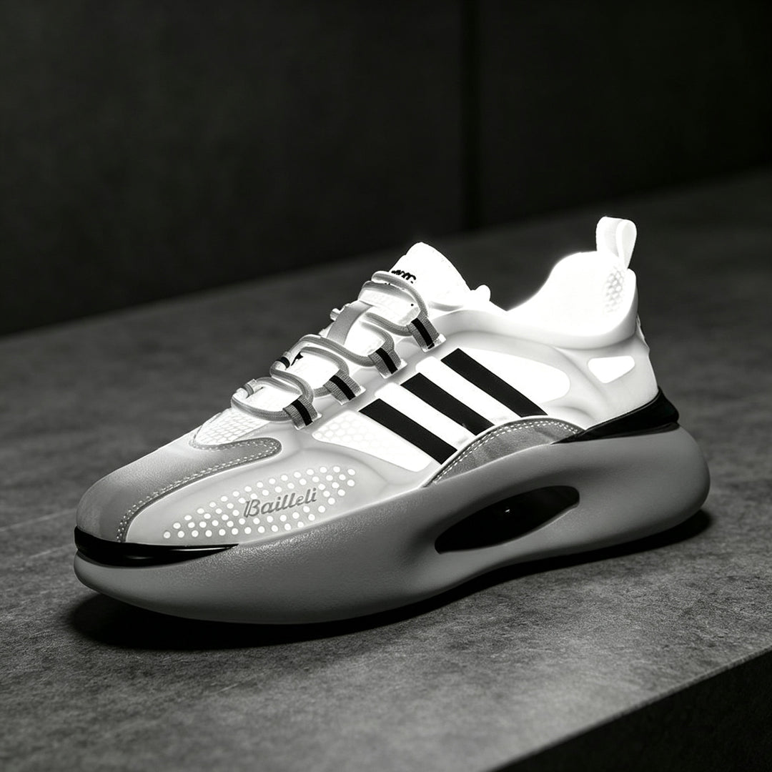 Herren Sportliche Sneakers mit atmungsaktivem Mesh und Dämpfung Drune