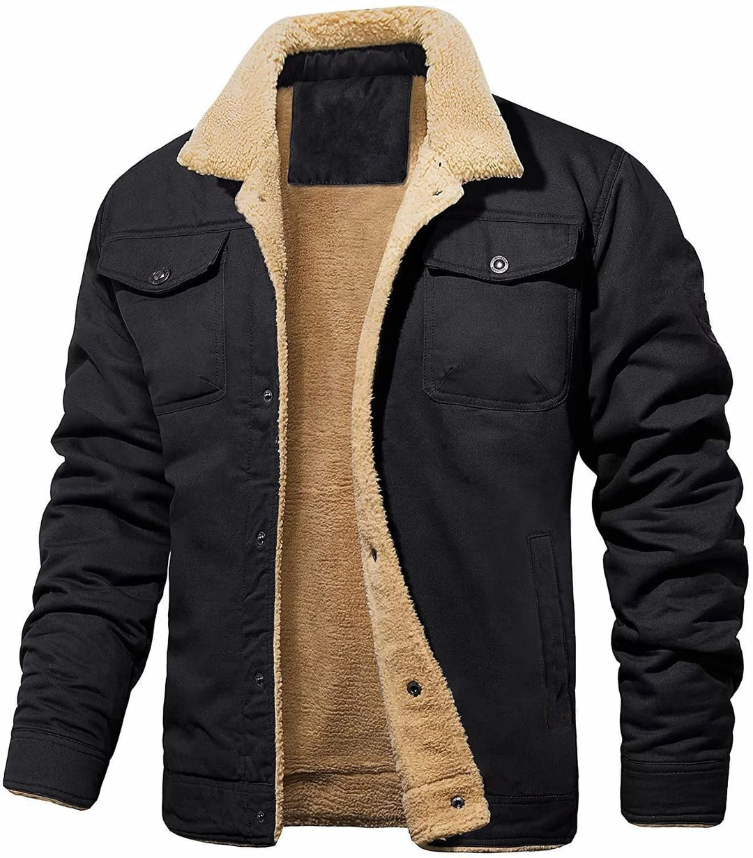 Herren Jacke mit Wendefunktion und Fleecefutter Drune
