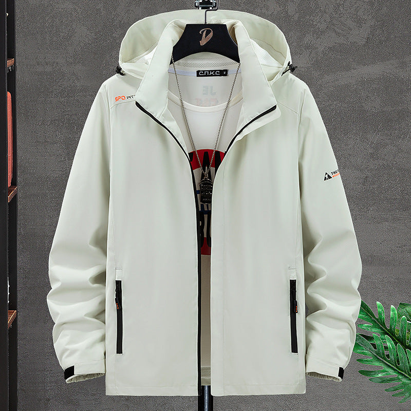 Herren Technische Waterproof Jacke Drune