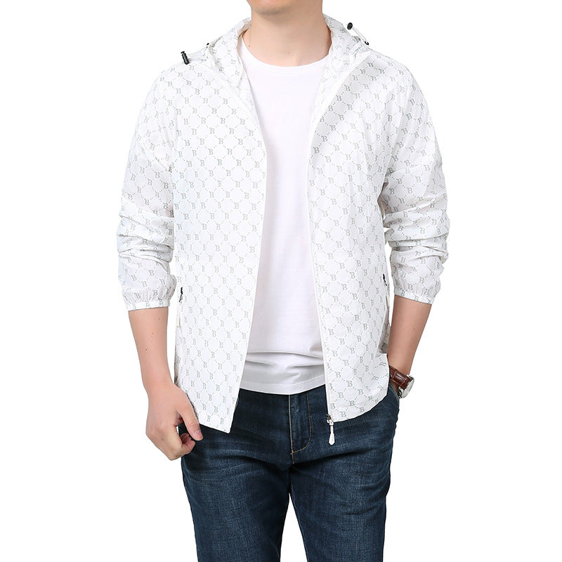 Herren Leichte und atmungsaktive Übergangsjacke Drune