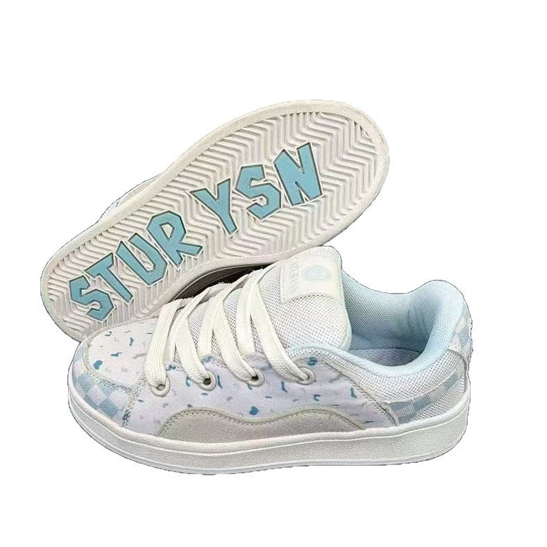 Damen Sportliche Sneaker mit verspieltem Design und rutschfester Sohle Drune