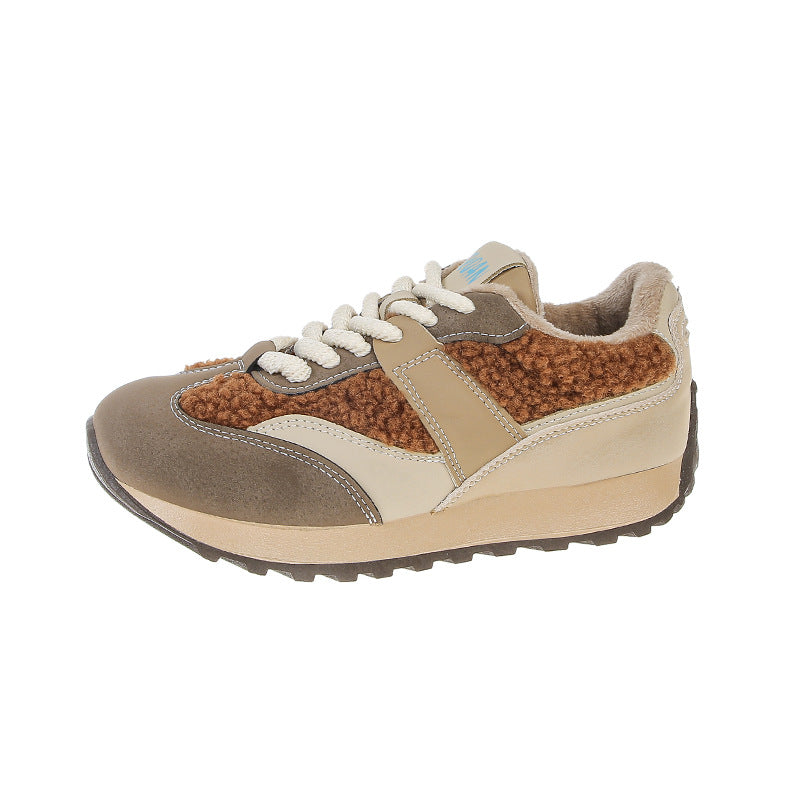 Damen Sneakers mit kuscheligem Futter und sportlichem Design Drune