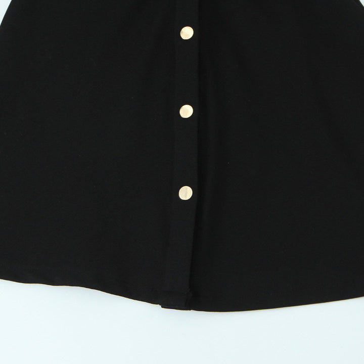 Damen Hemdblusenkleid mit Zierknopfleiste, Brusttaschen und Taillenraffung Drune