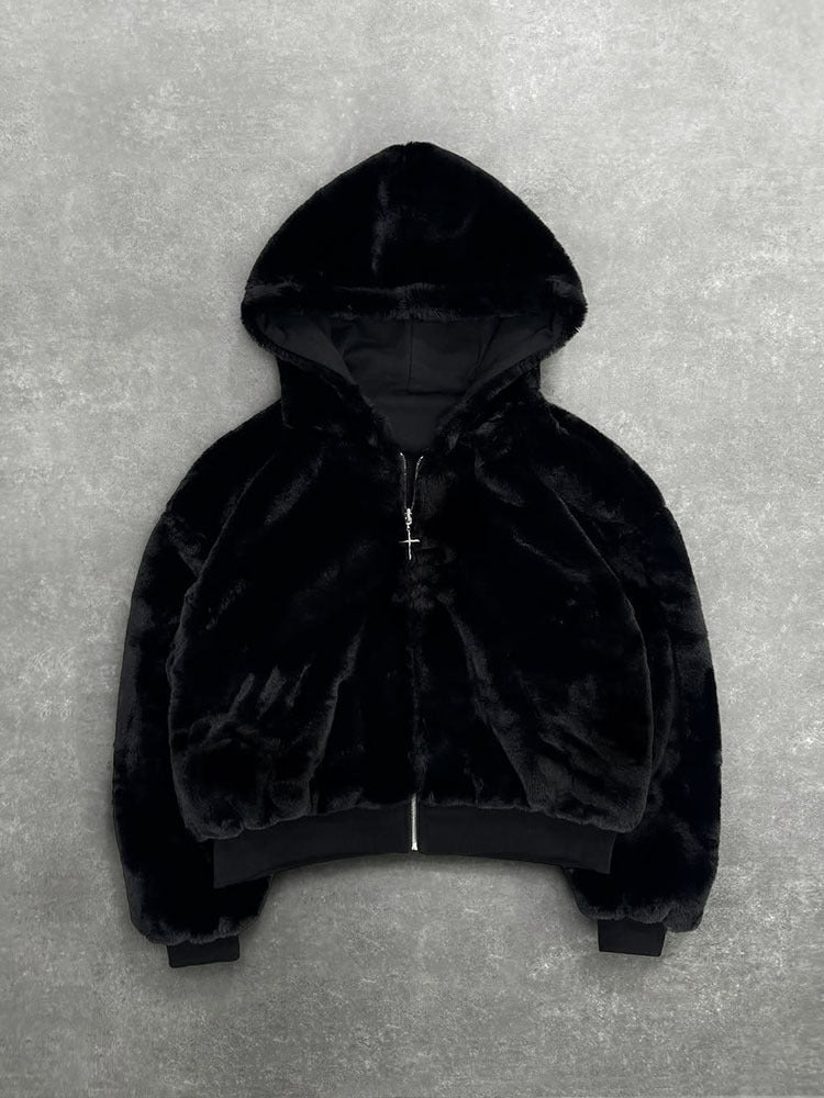 Damen lässige Camouflage-Bomberjacke mit doppeltem Material Drune
