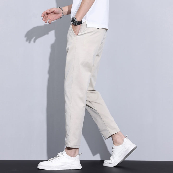 Herren Bequeme und elegante Chino-Hose Drune