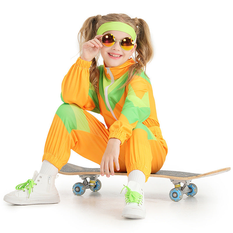 Mädchen Sportlicher Freizeitanzug Drune