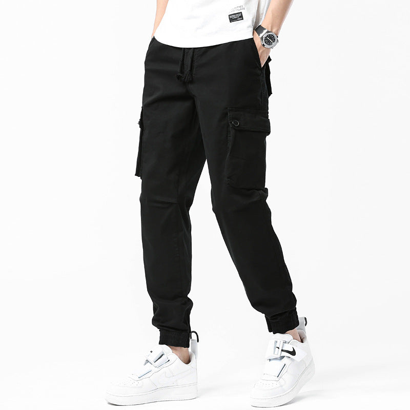 Herren Urban-Utility Cargohose im Joggerstil mit raffiniertem Taschenkonzept Drune