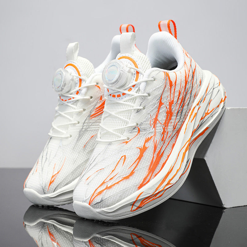 Unisex auffällige Plateau-Sneaker mit Schnelljustier-System und skulpturierter Wellenlaufsohle Drune