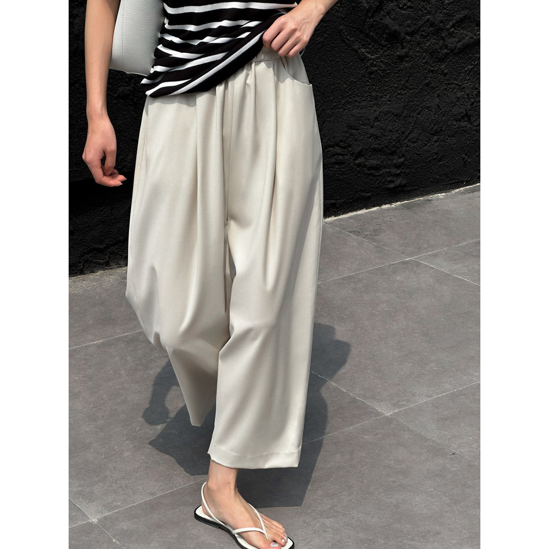 Damen Bequeme und elegante Loose-Fit Culotte Drune
