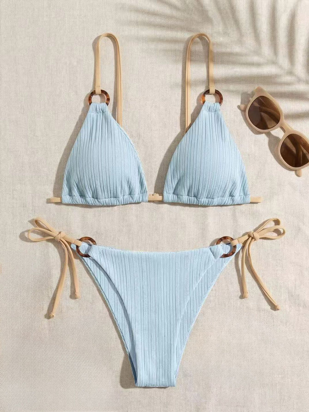 Damen Dreiecksbikini mit verstellbarem Träger Drune