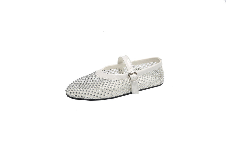 Damen Funktions-Ballerinas mit strassbesetztem Obermaterial Drune