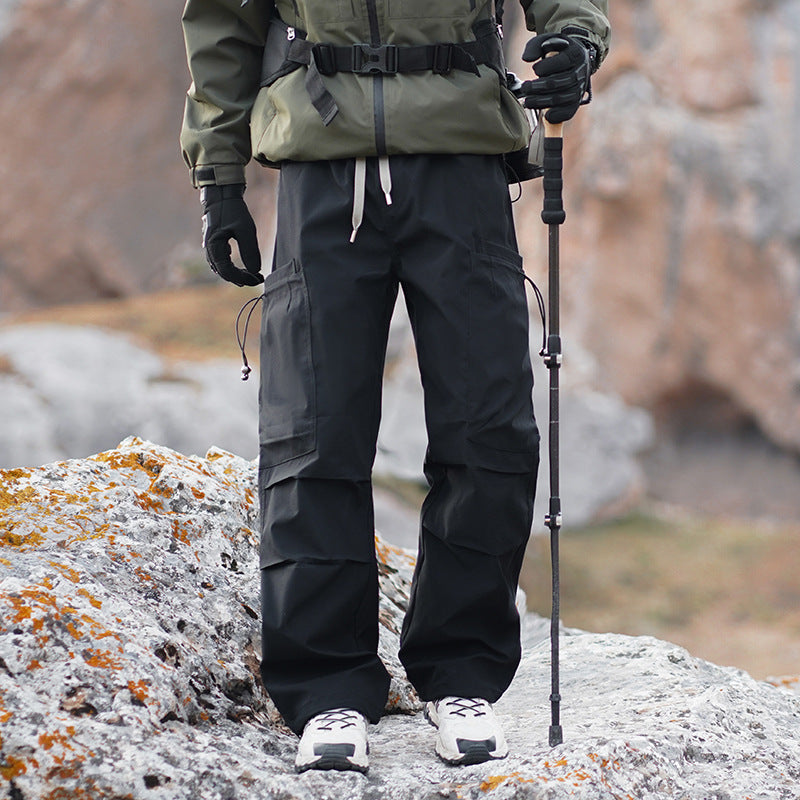 Herren Outdoor-Cargohose mit verstärkten Knien, wasserabweisend und atmungsaktiv Drune