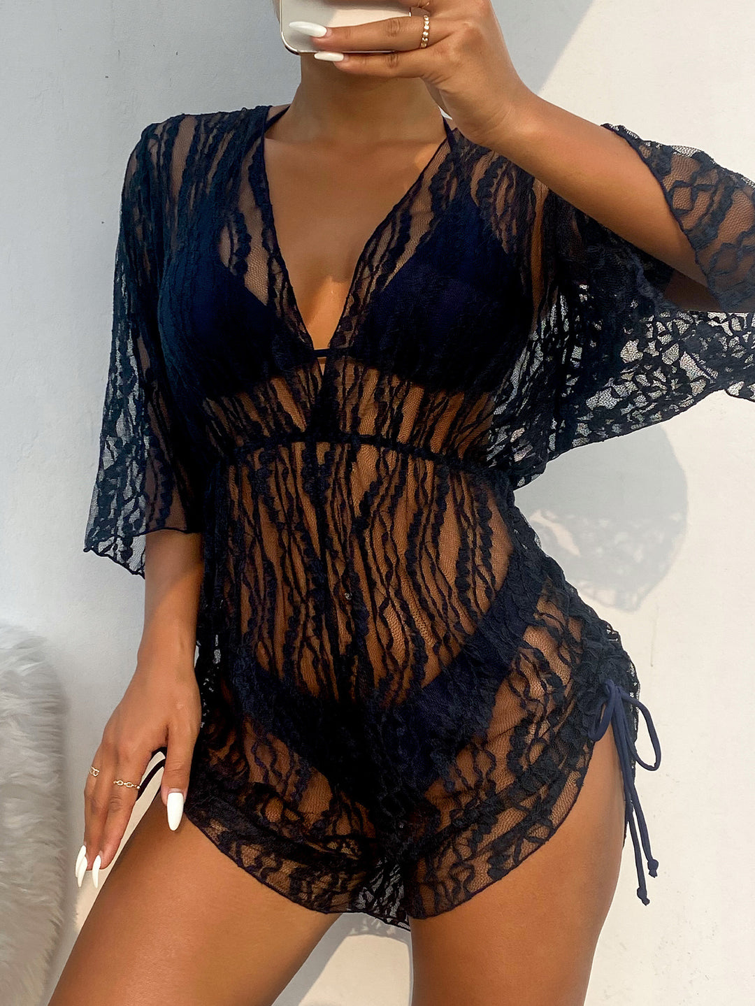 Damen Strand-Latzkleid Drune