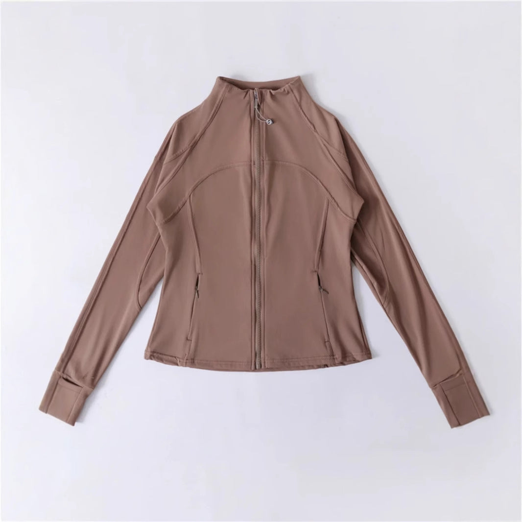Damen Sportliche Funktionsjacke mit hohem Kragen Drune