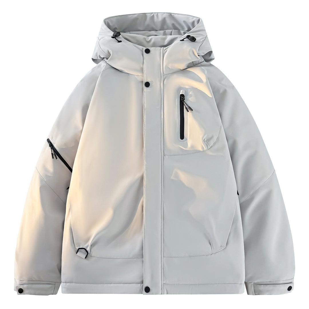 Herren Fleecegefütterte Outdoorjacke Drune