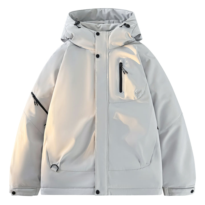 Herren Fleecegefütterte Outdoorjacke Drune