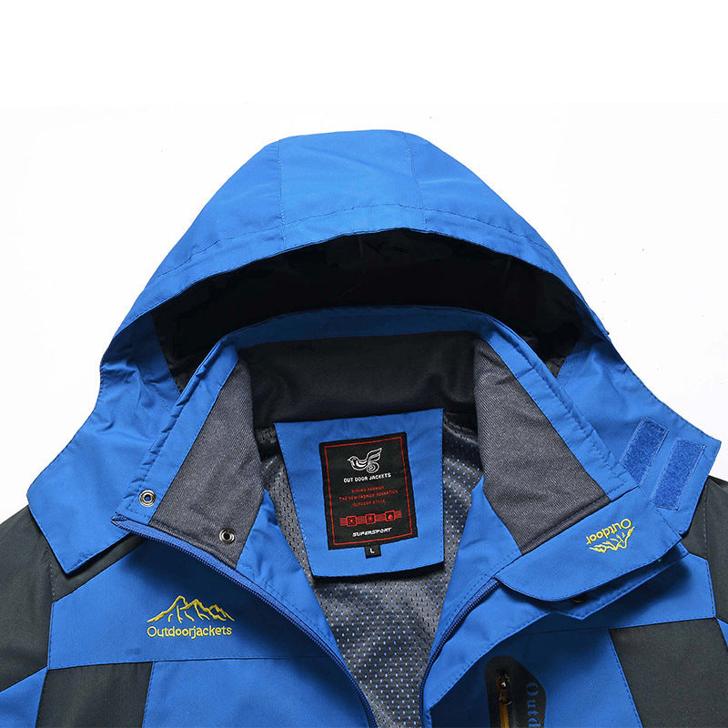 Herren Wasserdichte Outdoorjacke Drune