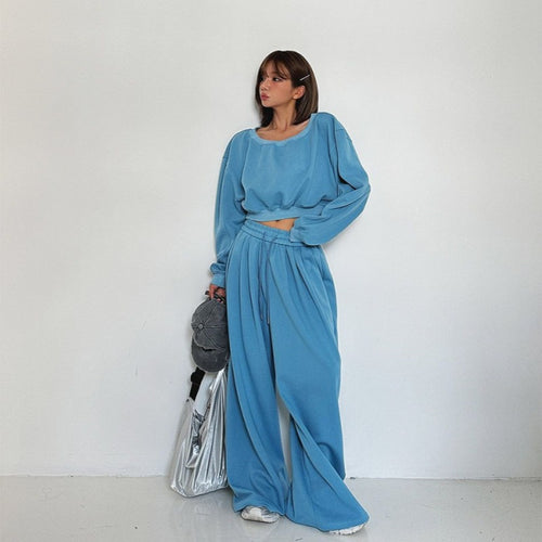 Damen bequeme Loungewear-Set Drune