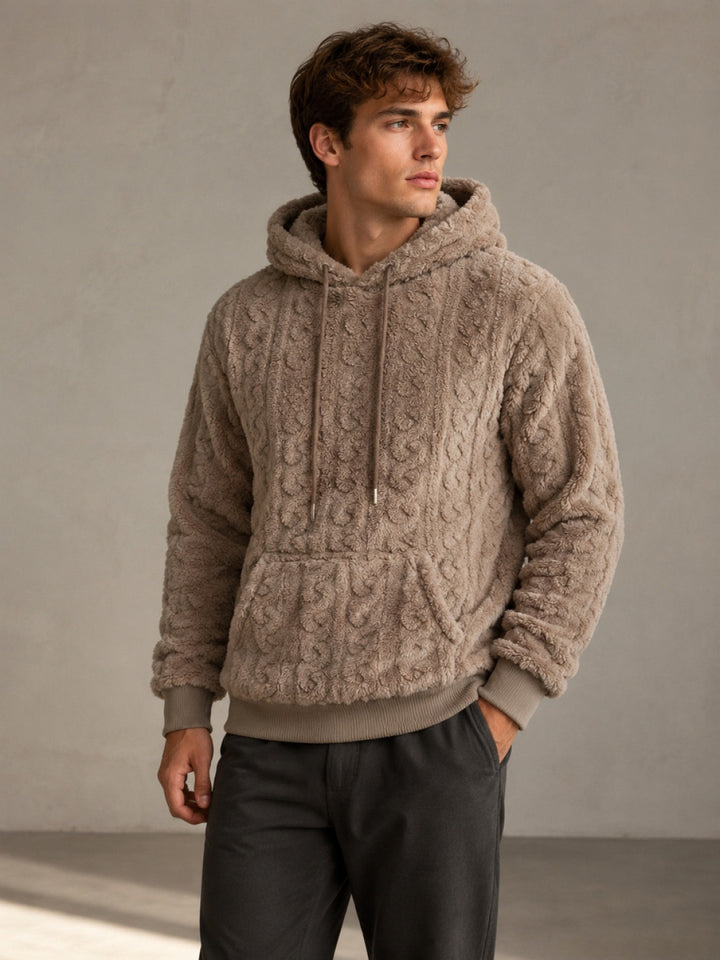 Herren Gemütlicher Kapuzenpullover Drune
