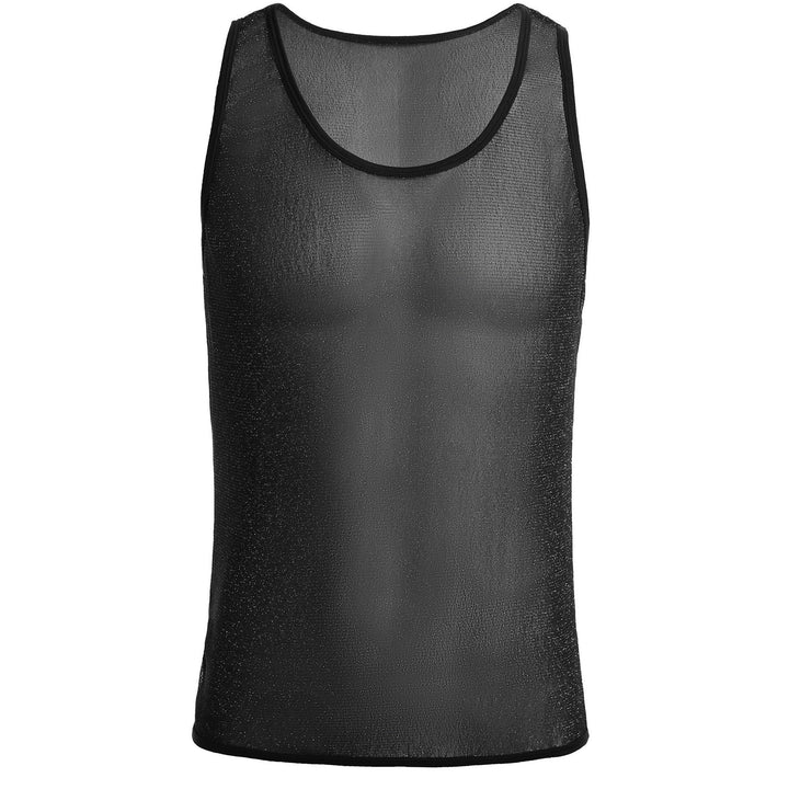 Herren Sportliches Netz-Tanktop Drune