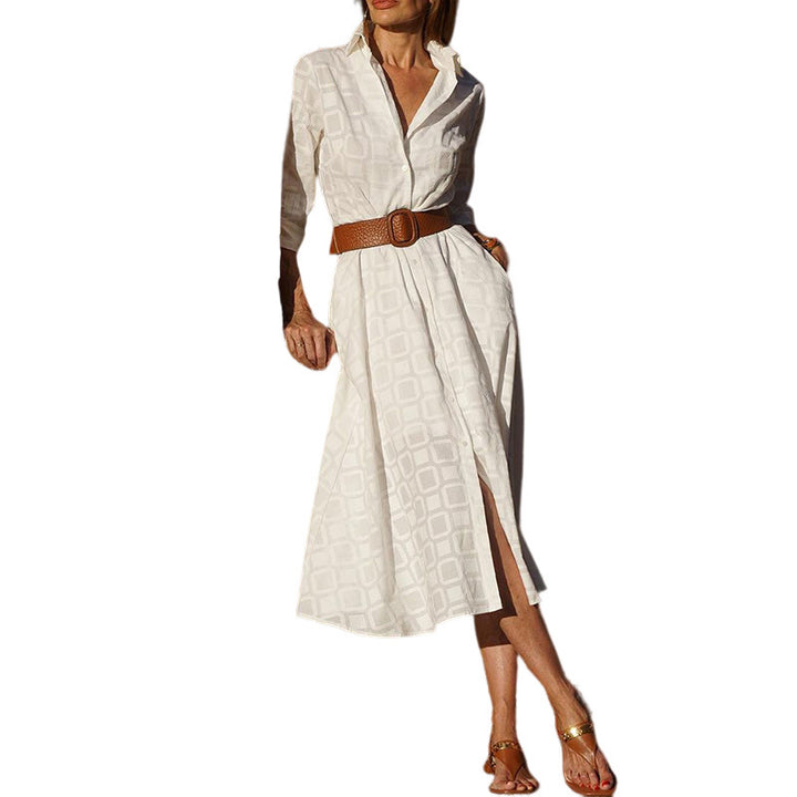 Damen Hemdkleid Drune