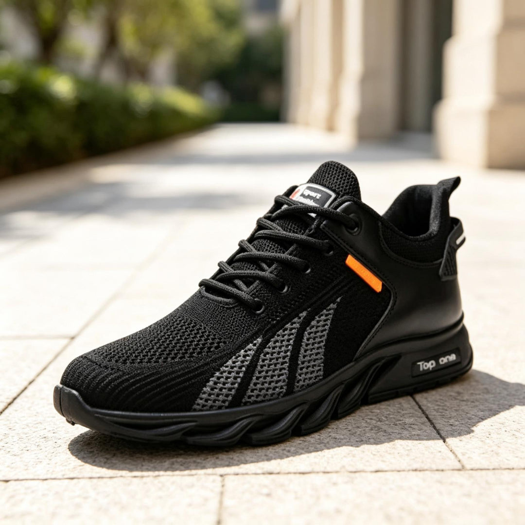 Herren Schnür-Sneaker mit atmungsaktivem Obermaterial Drune