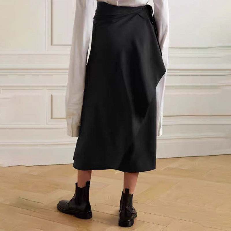 Damen eleganter Bleistiftrock mit raffinierten Details Drune