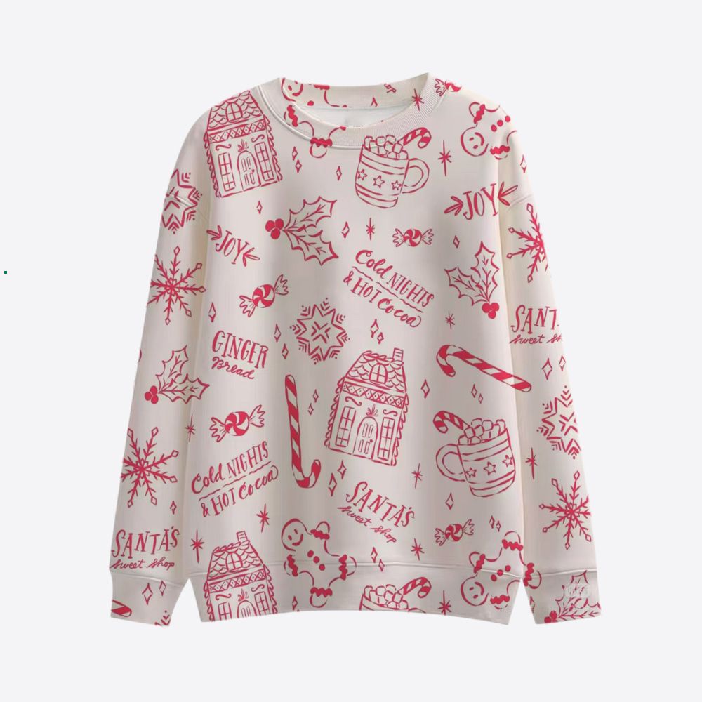 Damen Lustiger Sweatshirt mit einzigartigem Tiermotiv Drune