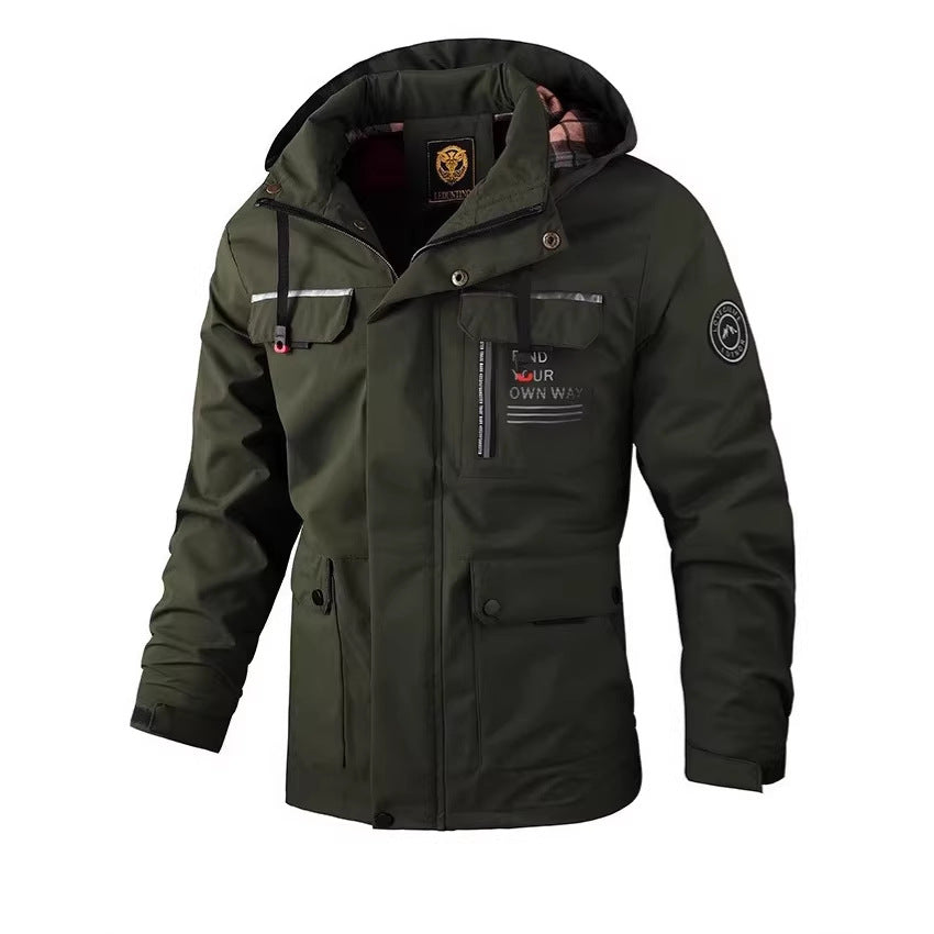 Herren Multifunktionale Adventurejacke Drune