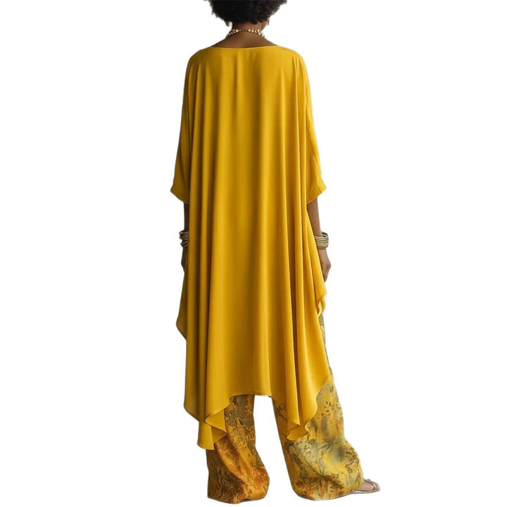 Damen Eleganter und fließender Zweiteiler Drune