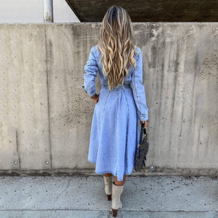 Damen Denim-Kleid Drune