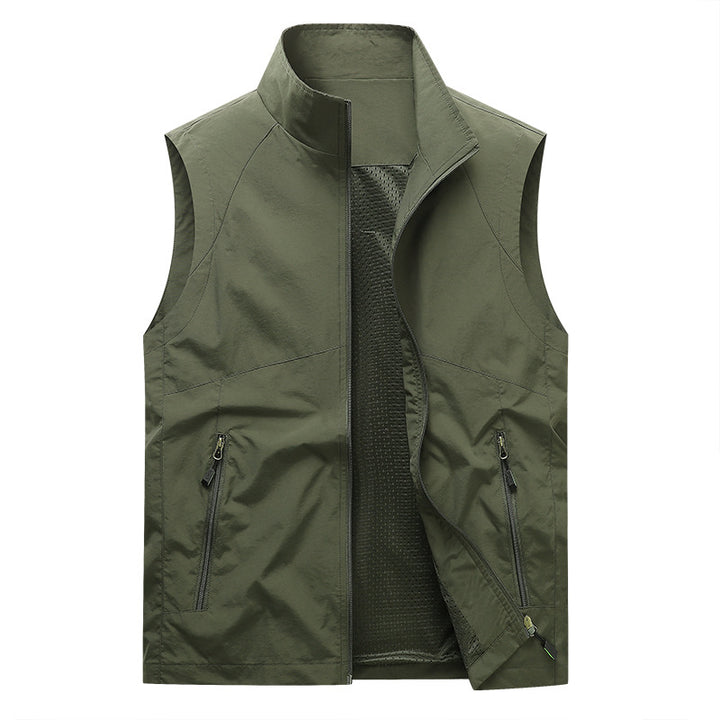Damen Leichte Outdoor-Weste mit praktischen Taschen
