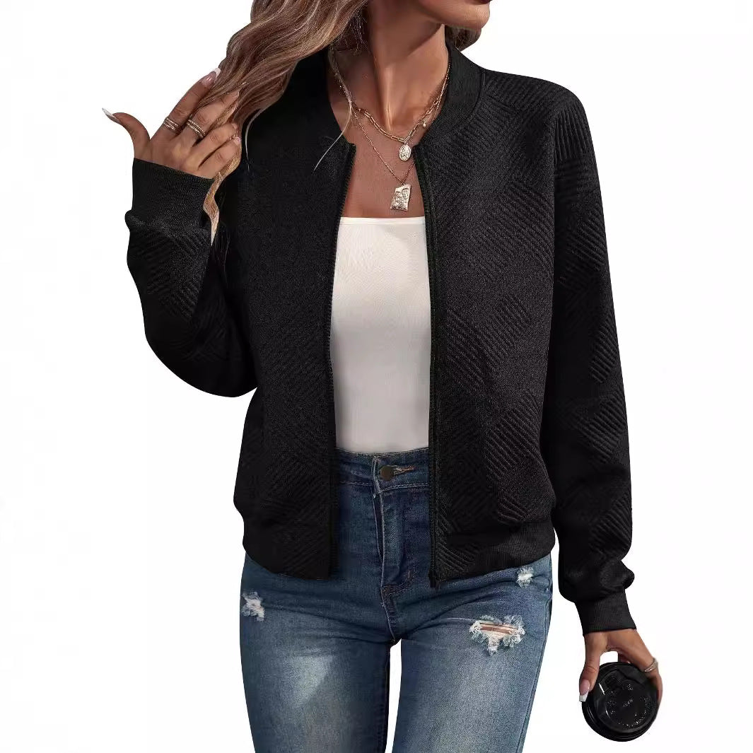 Damen stylische Bomberjacke Drune
