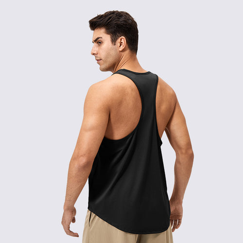Herren Sportliches Muskelshirt mit großzügigem Rückenausschnitt Drune