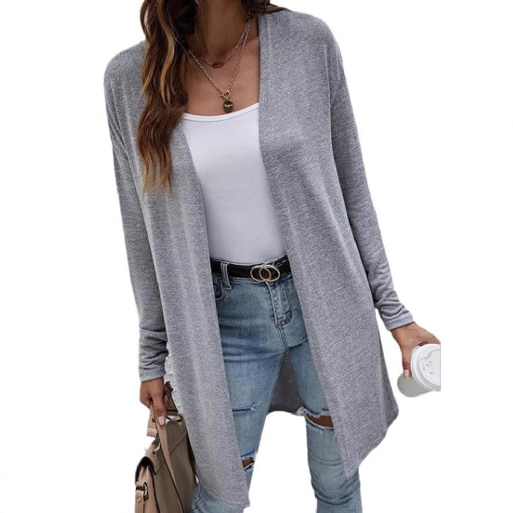 Damen Strick-Cardigan mit lässigem Schnitt und praktischen Taschen Drune
