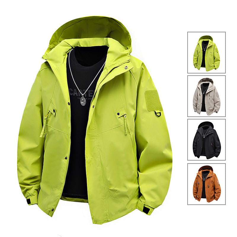 Herren Moderne wasserfeste Outdoorjacke Drune