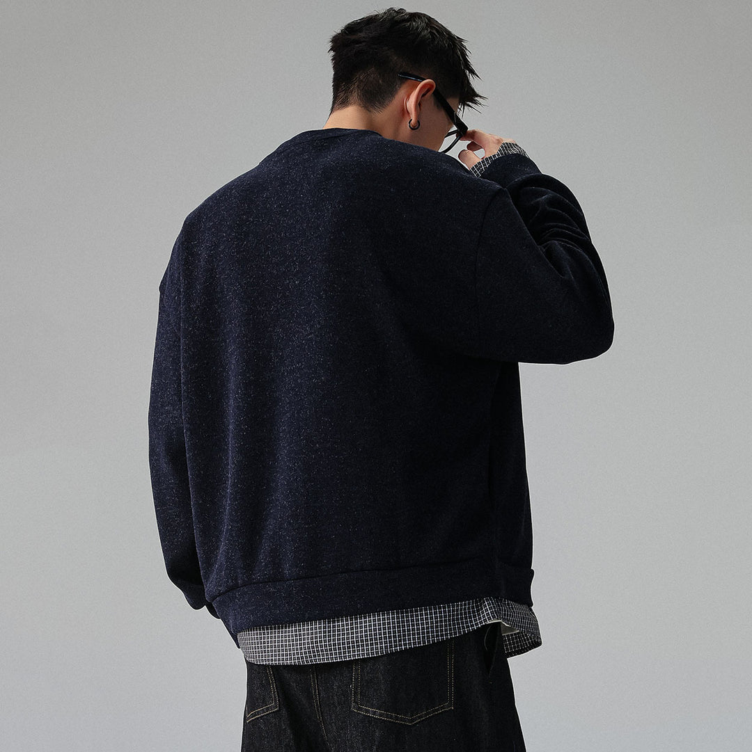 Herren Bewegungsfreundliche Oversized-Jacke Drune